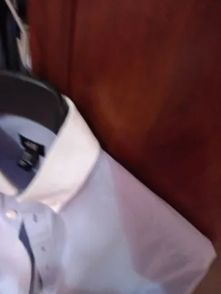 Camicia uomo H&M manica lunga azzurra