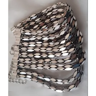 Bracciale, cascata di gocce, misura regolabile.