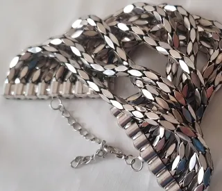 Bracciale, cascata di gocce, misura regolabile.