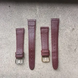 Cinturini vintage vera pelle