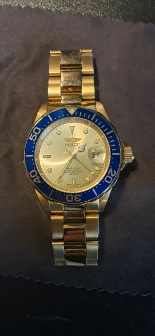 Invicta Pro Diver 8928 Relógio Masculino Dourado A