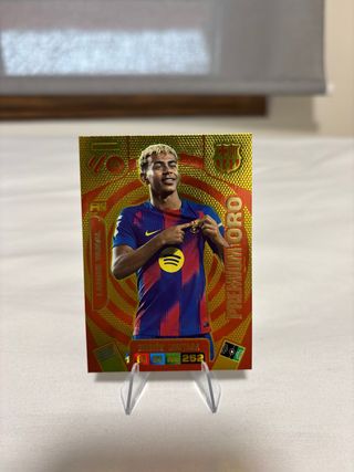 Lamine Yamal Premium Oro Adrenalyn 25-26