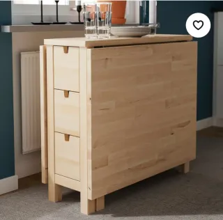 Mesa Plegable Norden Ikea Madera