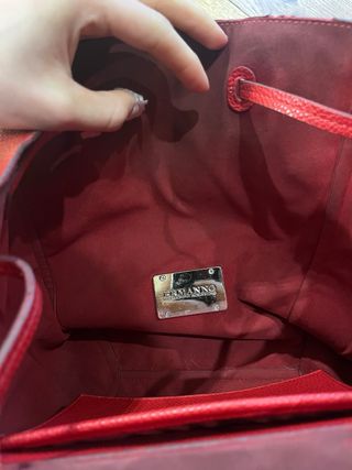 Borsa a tracolla Ermanno Scervino rossa