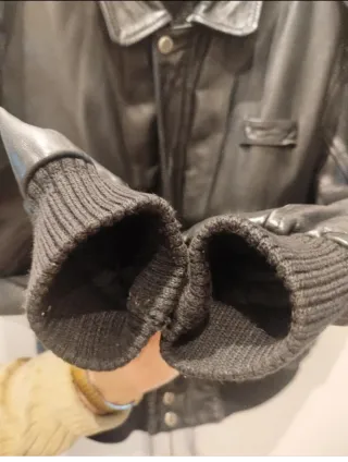 Giacca vintage pelle U.S. Force Taglia 52