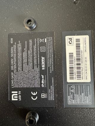 Smart TV Xiaomi 32” con mando - Como nueva