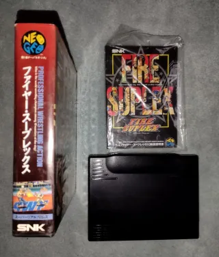 Fire Suplex Neo Geo AES SNK Videojuego