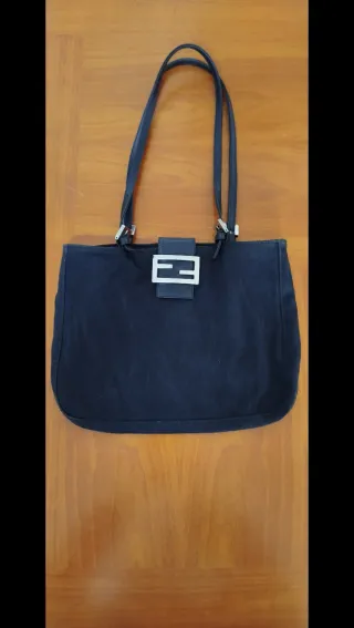 Bolso Fendi Vintage Neopreno Negro