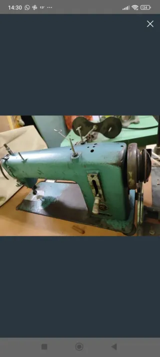 Lote 5 máquinas de coser Alfa