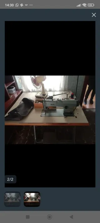 Lote 5 máquinas de coser Alfa