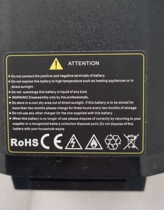 Batería Bicicleta Eléctrica 36V 10Ah