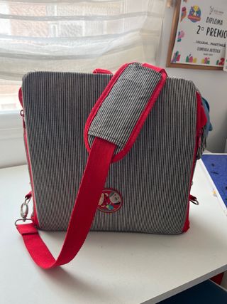 Trona portátil para bebé con estampado pirata