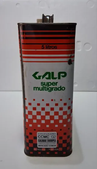 Lata Aceite Coche Galp 5L