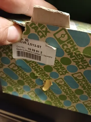 450 Morsetti 12 poli verdi