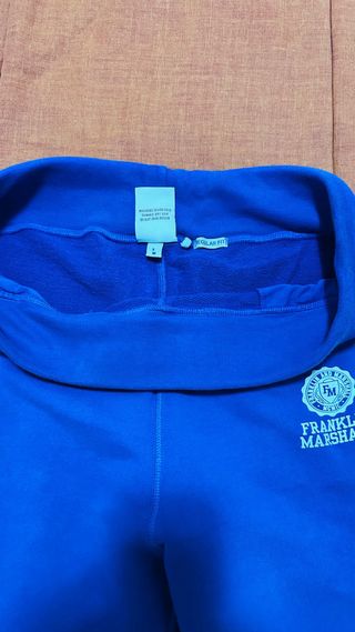 Pantalone tuta Franklin Marshall celeste