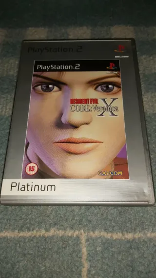 Resident Evil Code: Veronica X PS2 Platinum esp