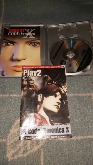 Resident Evil Code: Veronica X PS2 Platinum esp