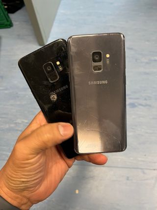 Lote 2 Samsung Galaxy S9 Nero e Grigio