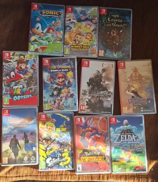 Lote 11 Juegos Nintendo Switch