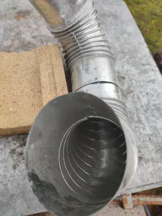 2 Codos Estufa Leña 110mm