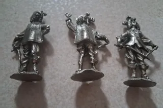 Figuras Los 3 Mosqueteros Coleccionista