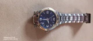 Reloj Casio Edifice Azul y Plateado