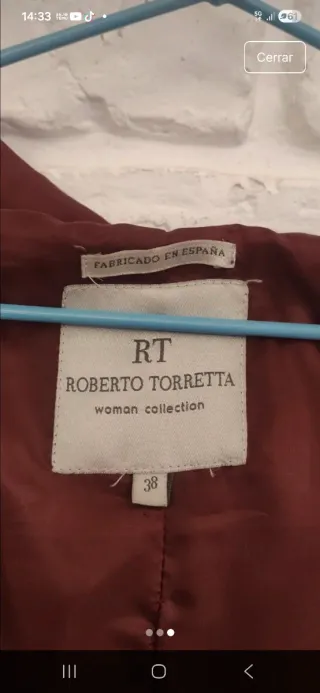 Chaquetón Roberto Torreta Marrón