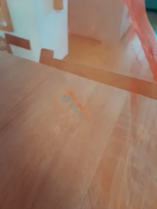 2 Tende Chiffon Arancio/Rosso 1,44x3m