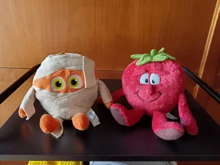 Lote Peluches Frutas y Verduras