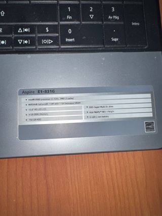 Portatile Acer Aspire E1-531G 2013