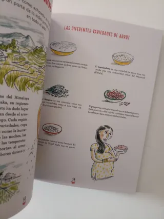 La cocina india ilustrada