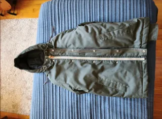 Cazadora de invierno verde S