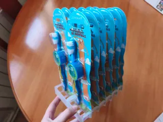 Lote Cepillos Dientes Hora de Aventuras. Expositor