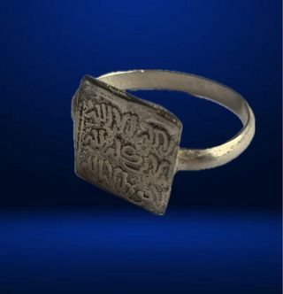 Anillo Plata Moneda Árabe