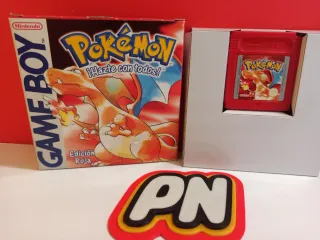 Pokemon Rojo Game Boy Nintendo PAL ESPAÑA