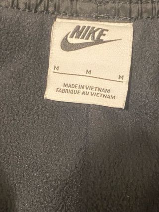 Pantaloni Nike neri antipioggia/antivento