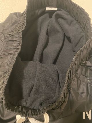 Pantaloni Nike neri antipioggia/antivento