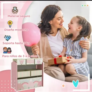 Organizador de juguetes infantil