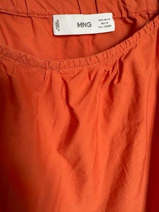 Blusa naranja tirantes