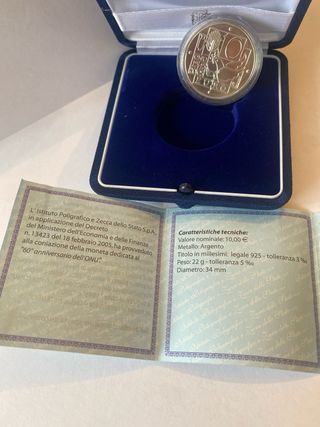 Moneda Plata Italia