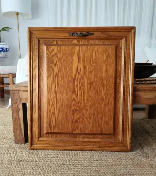 Puerta Mueble Cocina Roble Madera Maciza