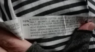 Camicia Zara Basic donna righe bianche e nere