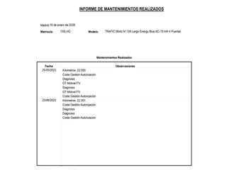 Renault Trafic Mixto N1  Largo Energy Blue dCi