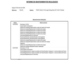 Renault Trafic Mixto N1  Largo Energy Blue dCi