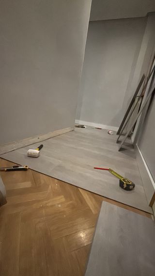 Instalación de tarima flotante