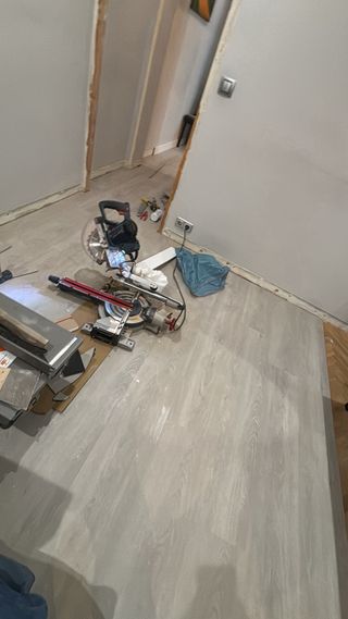 Instalación de tarima flotante