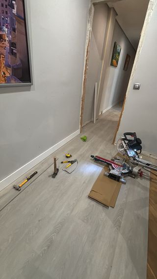 Instalación de tarima flotante