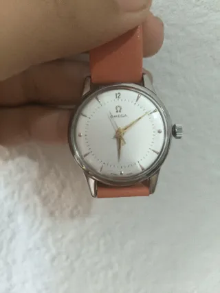 Omega Reloj Correa Naranja