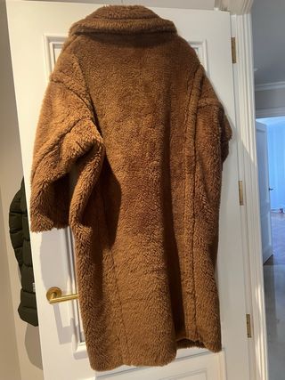 Abrigo Teddy Marrón Max Mara Talla Única
