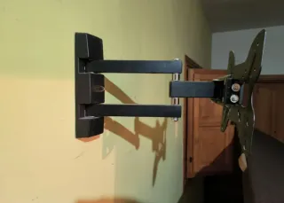 Soporte TV pared negro